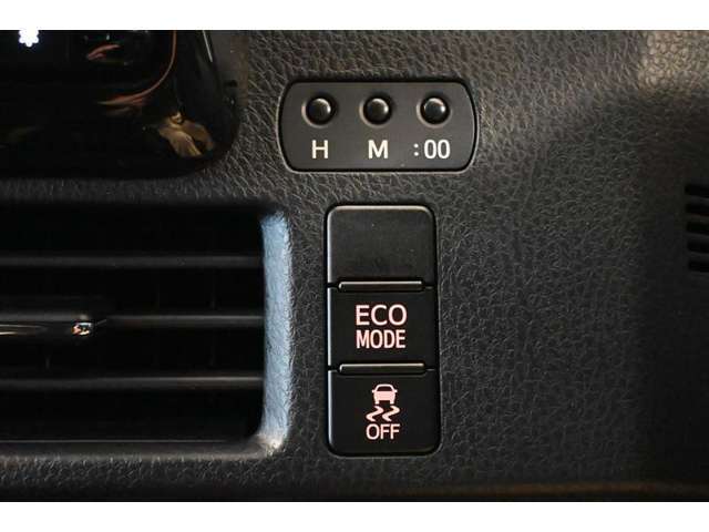 ECOモード選択スイッチ装備！横滑り防止装置搭載！横滑りを減少出来て安心です♪