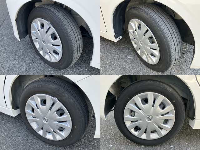 155/65R14　ホイールキャップ仕様です。