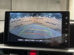 【バックカメラ】駐車時に後方がリアルタイム映像で確認できます。大型商業施設や立体駐車場での駐車時や、夜間のバック時に大活躍！運転スキルに関わらず、今や必須となった装備のひとつです！