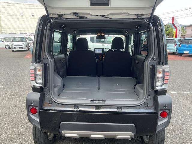 シートを倒して大きな荷物も載せやすく◎