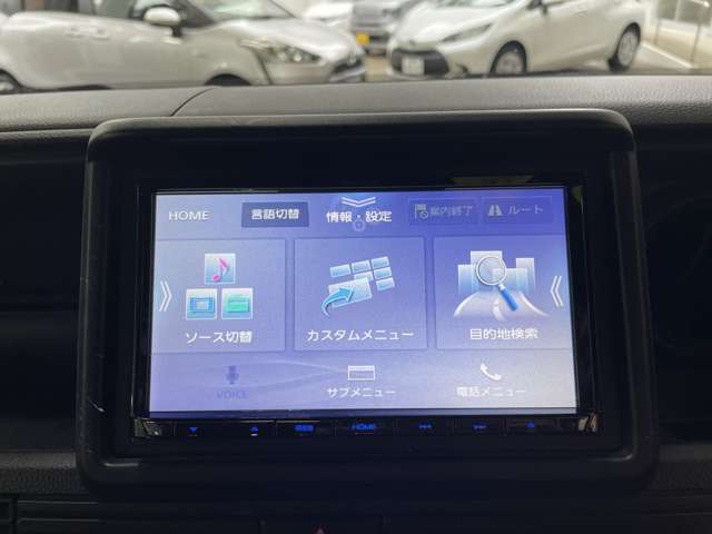 基本プラン【ナビ付き】ワンセグTVの視聴も可能です☆高性能＆多機能純正ナビでドライブも快適ですよ☆Bluetooth接続でお好きな音楽もお楽しみ頂けます！