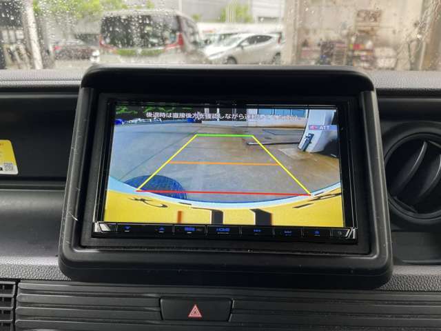 基本プラン【バックカメラ】カラーで後方の映像を映してくれます☆障害物や車庫入れの際の確認もとれて安心ですね♪