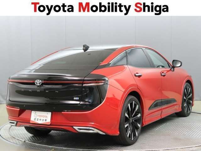 先進的かつ視認性の高い一文字のリヤコンビネーションランプです。