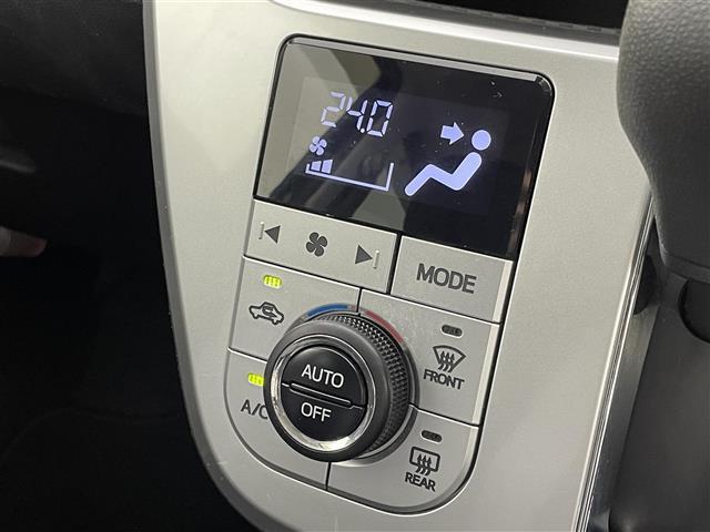 【オートエアコン】車内温度を感知して自動で温度調整をしてくれるのでいつでも快適な車内空間を創り上げます！