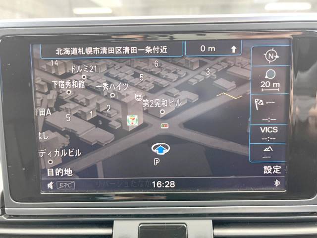 純正ナビ:一体感のあるナビは、高級感ある車内を演出してくれます。Bluetooth再生などオーディオ機能も充実しておりますので、運転もより楽しめます♪