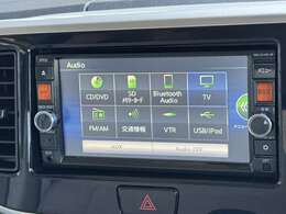 ナビゲーションは日産純正ナビ☆MC314D-Wの型番タイプ☆CD・DVD機能・Bluetooth機能もございます(*'ω'*)