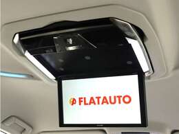 【ALPINE製後席モニター！】フリップダウンモニター完備！お子さまも映像を見ながら、快適に楽しくお過ごしいただけます♪ミニバンでは欠かせない大人気装備です！！