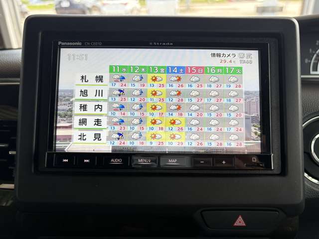 パナソニック製ナビゲーション、フルセグ テレビ