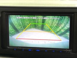 【バックカメラ】駐車時に後方がリアルタイム映像で確認できます。大型商業施設や立体駐車場での駐車時や、夜間のバック時に大活躍！運転スキルに関わらず、今や必須となった装備のひとつです！