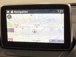 ナビ搭載です。知らない道も安心ですね！