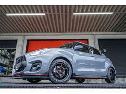 ナルドグレ―にて全塗装したカスタム車両を制作致しました！！新品にてZ.S.S.ダウンサス/マフラー/ウィング/牽引フック/トラストフロントリップ/エンケイPF06/を装着しました★もちろんタイヤも新品です！！