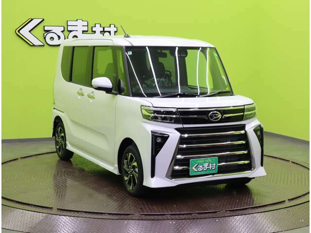 ★ダイハツ/タント/カスタムX/届出済未使用車/9型Dオーディオ/OPカラー/OPフロントグリルロアガーニッシュ★