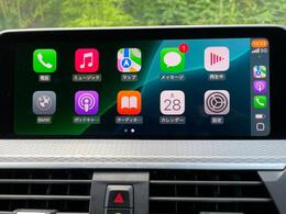 【アップルカープレイ】iPhoneがBMW車両とワイヤレスで接続されます。Apple　CarPlayでは、オーディオストリーミングやメッセージングアプリがディスプレイに表示されます。