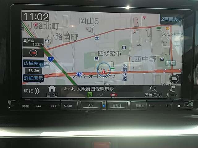 ★知らない土地でも安心ですね！ナビゲーション装備しています！