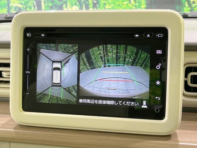 【全方位モニター用カメラ】専用のカメラにより、上から見下ろしたような視点で360度クルマの周囲を確認することができます☆死角部分も確認しやすく、狭い場所での切り返しや駐車もスムーズに行えます。