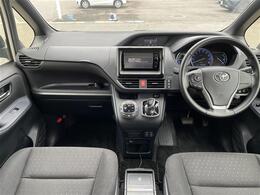 【インパネ全体】全方位で視界が広く、高い目線で運転もしやすいです！