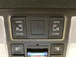 【問合せ：0749-27-4907】【両側パワースライドドア】スマートキーや運転席のスイッチで後席両側スライドドアの開閉が可能♪電動だから力を入れてドアを開ける必要が無く、小さなお子様でも簡単開閉。