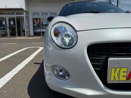 【LEDヘッドライト】夜間明るく視界良好で事故や疲労軽減にも繋がり安心です。