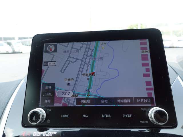 スマホ連携ナビ