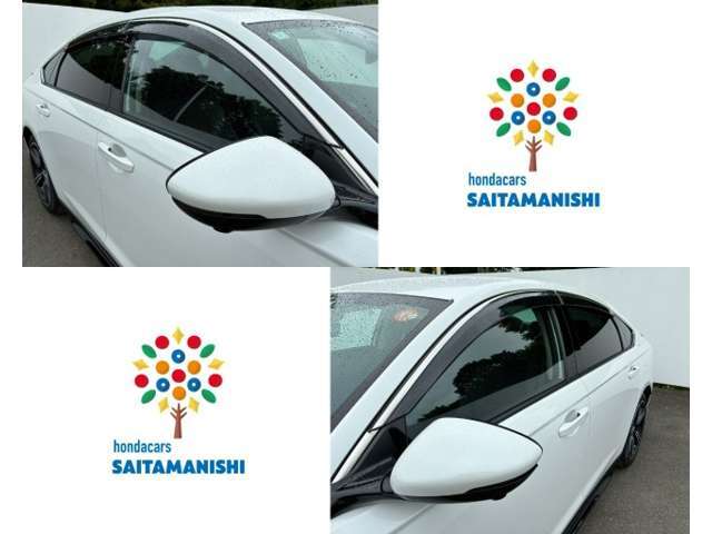 対向車からも視認性の高いドアミラーウインカーを装備しています。