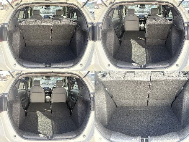 ☆トランクフロア☆左右別々に倒せる2分割式のため毎日のお買い物やお子様の送迎などなど日々の生活に大活躍☆