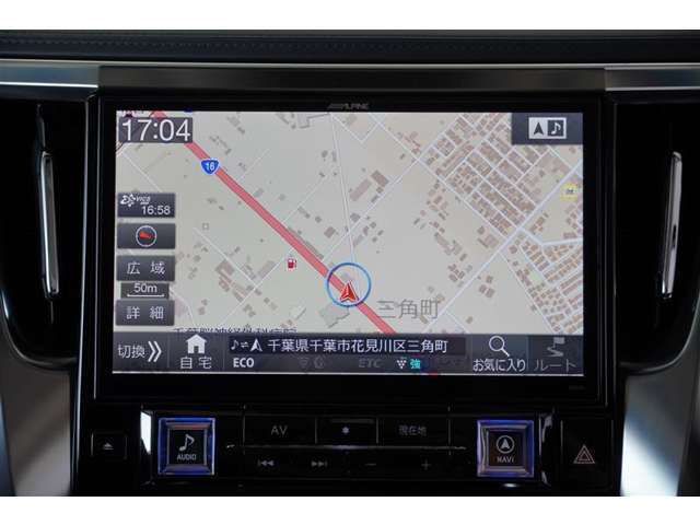 【社外ナビ】　使いやすく多機能な社外ナビです。