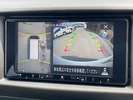 【アラウンドビューモニター】を装備で駐車が苦手な方でも安心です。