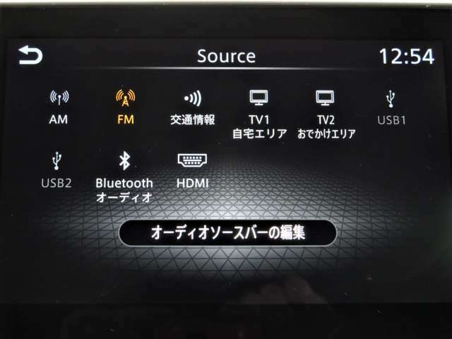 フルセグTV内蔵NissanConnectナビ☆BluetoothやHDMI等の入力に対応♪