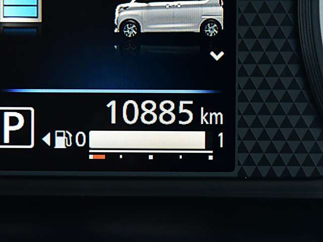 入庫時の走行距離です。