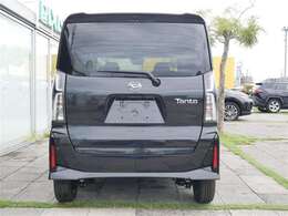 真後ろから見た状態です。