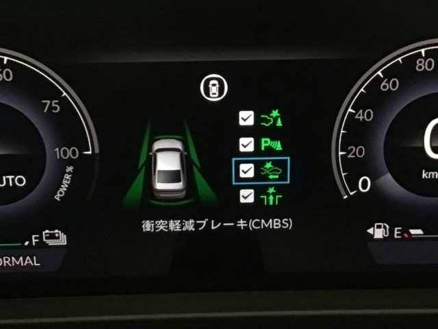 ホンダが推し進める総合先進安全装備のセンシング搭載！　衝突や斜線はみだしなどの危険が予測される時、センサーが警告。ヒューマンエラーを高度先進技術が補完してくれます。