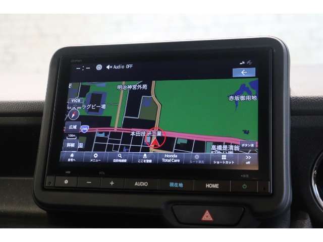 あるとやっぱり便利です。レジャーに大活躍のナビです！