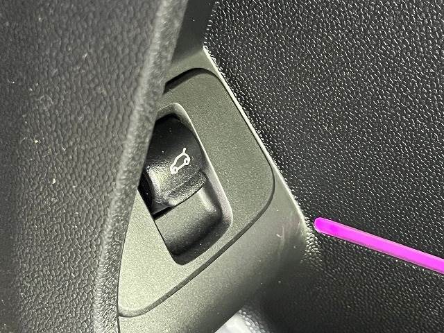 【電動リアゲート】ボタンひとつで大きなゲートも簡単に開閉可能です。背の高いSUV、ミニバンにあると嬉しいですね。