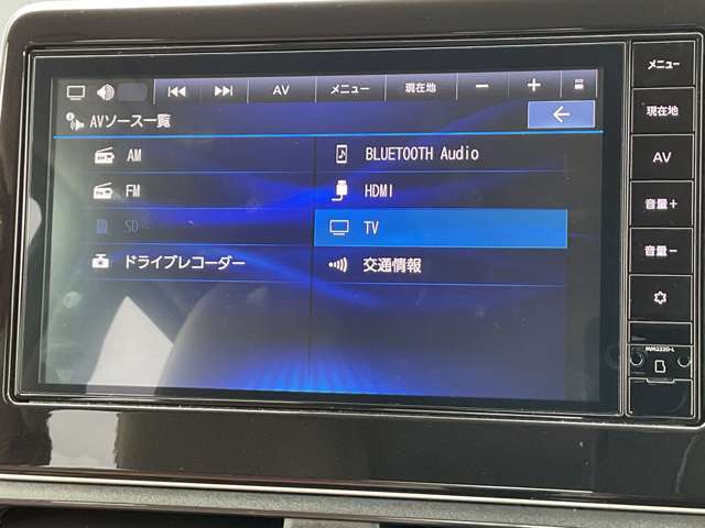 Bluetooth対応ナビでスマホの中の音楽も聴くことができドライブなどに便利な機能です！