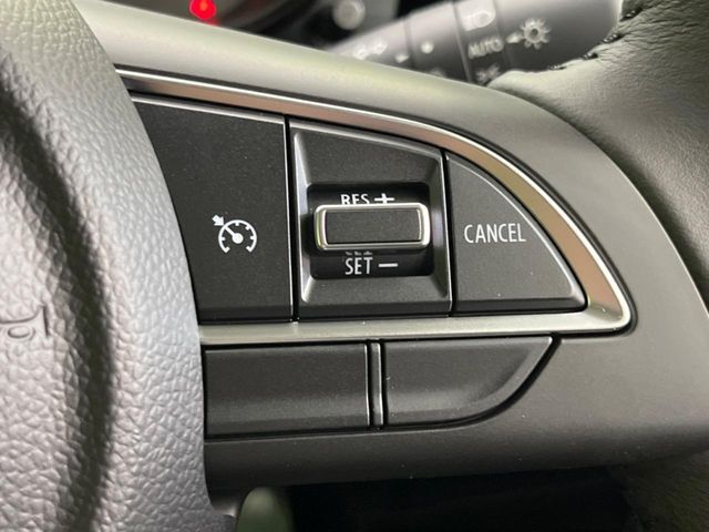 【クルーズコントロール】高速道路もラクラク走行。アクセルを離しても一定速度で走行ができ、長距離運転時の負担を軽減！加速・減速も簡単なスイッチ操作で調整できます。