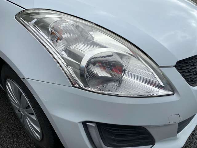 ヘッドライトの様子