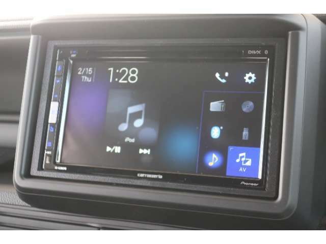 【パイオニア製ディスプレイオーディオ】CD Bluetoothオーディオ FM/AMラジオ再生機能付き