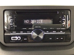 【オーディオ機能】CDプレーヤーを装備♪もちろんFM/AMラジオもお聞きいただけますよ♪