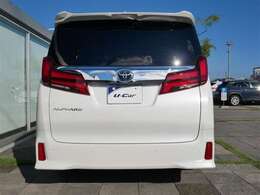 真後ろから見た状態です。