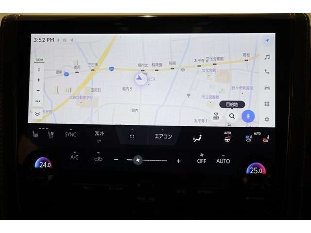 14インチの大画面はクルマと人との一体感をさらに生み出す、情報提供や遠隔操作のアシストに役立ちますよ！