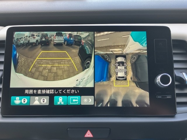 マルチビューカメラ付き