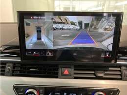 MMIナビゲーションシステムを搭載。もちろんリヤビューカメラとクリアランスソナーを装備しています。