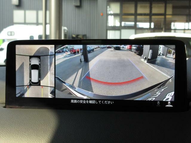 360°ビューモニターを搭載しています。コーナーセンサーと合せてお使いいただくことで、安全、安心にお車の取り回しを行っていただけます。