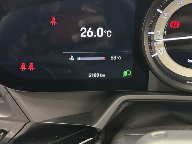 走行距離は5100kmです。