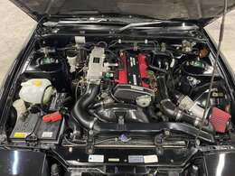 エンジンルーム。エンジンの吹き上がりも良好です！