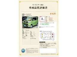★カーセンサー認定中古車です★車両の品質がわかります(*^^*)　車両の外装・内装の状態を査定のプロがチェックしてある車両になります！！安心してお選びする事ができます(*^^*)
