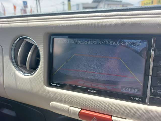 バックカメラ付き◎駐車時に役立ちます◎