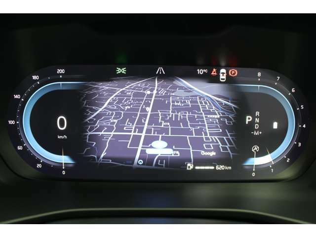 12.3インチデジタル液晶ドライバーディスプレイを搭載しており、運転に関わる様々な情報をわかりやすく表示します。