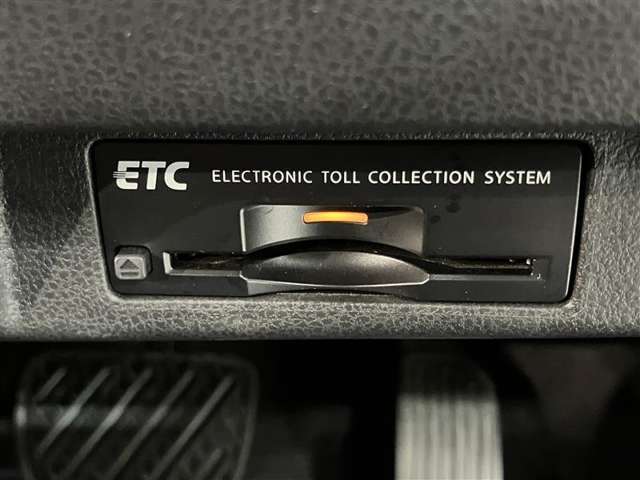 高速道路をスイスイッと通過の『ETC』付き！ETCカードをお持ちでない方は、トヨタETCカードもございますので、ご相談下さいね☆