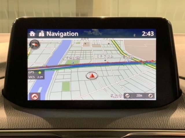 純正ナビ搭載です。知らない道も安心ですね！